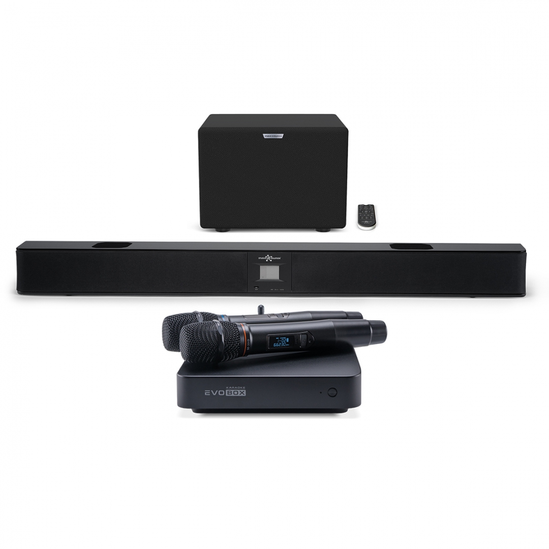 караоке-комплект EVOBOX Plus + EvoSound Bar (саундбар с караоке) в Пущино