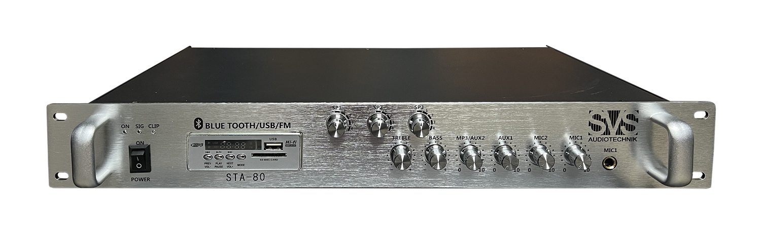 SVS Audiotechnik STA-80 Микшер-усилитель для систем Public Address в Пущино